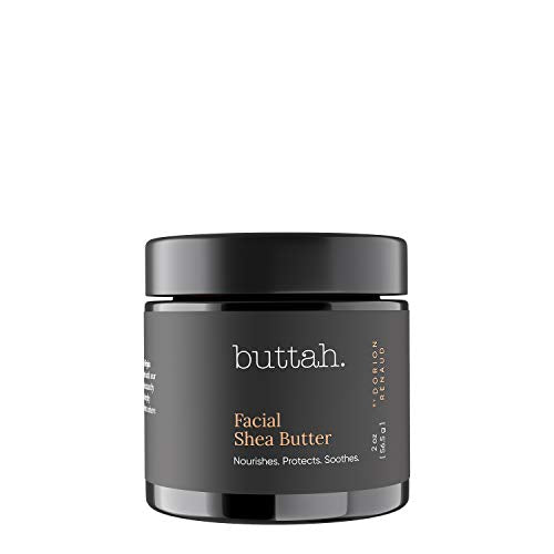 Buttah Skin by Dorion Renaud Complete Skin Kit for Melanin Rich Skin | Facial Shea Butter 2oz | Vitamin C Serum 1oz | Facial Cleanser 3.4oz | Organic & All Natural Skin Care | Black Owned Skincare