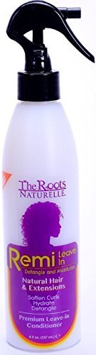 The Roots Naturelle Remi Leave In Conditioner. Hydrates, Detangles, Softens and Moisturizes. Contains Olive Oil, Shea Butter, Coconut Oil and Aloe Vera - Duafe Beauty Collective