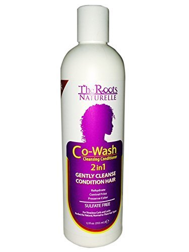 The Roots Naturelle Co-Wash Cleansing Conditioner - Makes Hair Soft, Shiny, Frizz Free and More Manageable | Natural Hair Product for Normal to Thick | Contains Shea Butter and Olive Oil | Pleasant Aroma | The Roots Naturelle - Duafe Beauty Collective