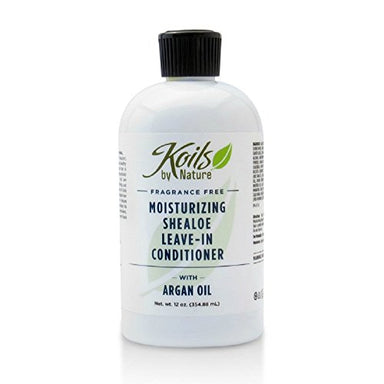 Koils by Nature Moisturizing Shea Aloe Leave-In Fragrance Free, 12 Fluid Ounce - Duafe Beauty Collective