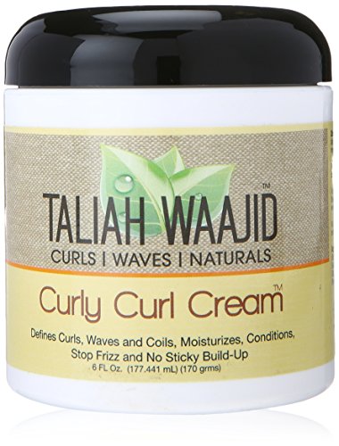 Taliah Waajid Curls, Waves and Naturals Curly Curl Cream, 6 Ounce - Duafe Beauty Collective